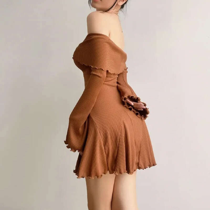 Vivienne’s Whisper Ruffle Dress