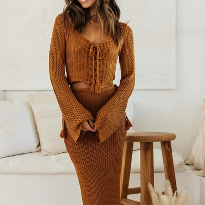 Amélie knitted Costal Ensemble