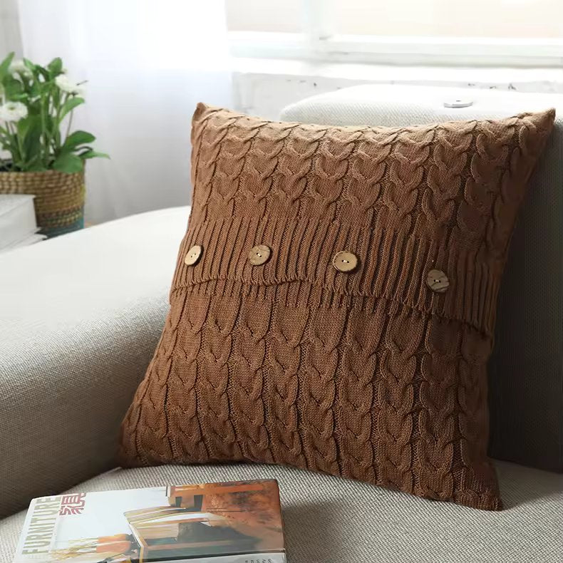 Cozy Knit Pillow Covers