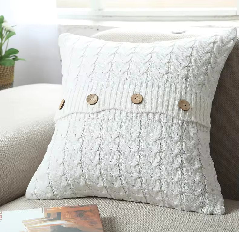 Cozy Knit Pillow Covers