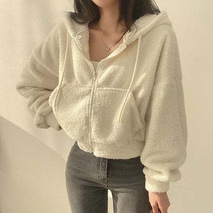 Amelia’s Lamb Wool Zip-Up