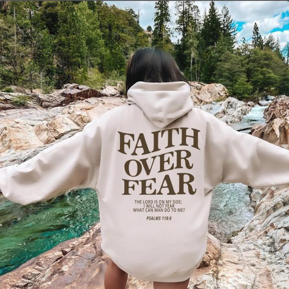 Faith Over Fear Comfort Hoodie