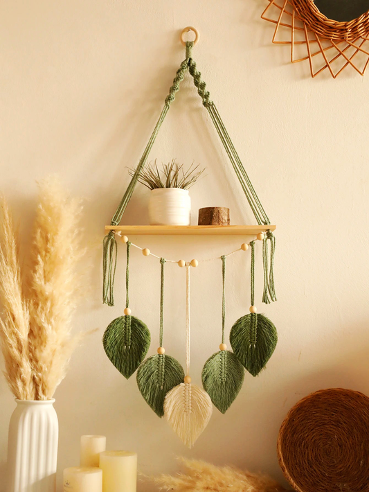 Marisol Macramé Display Shelf