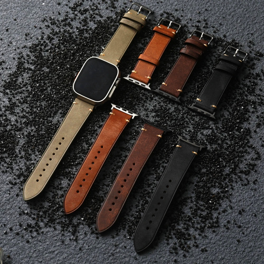 Classic Hide Apple Watch Band