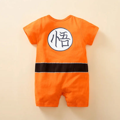 Mini Saiyan Baby Romper