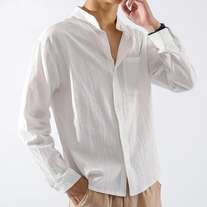 Tatsu's Classic Yukata Linen Shirt