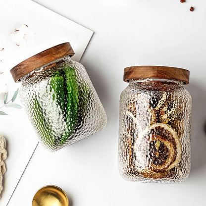 Hammered Hearth Mason Jars