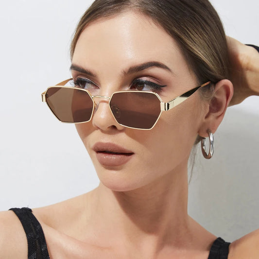 Golden Gaze Sunglasses