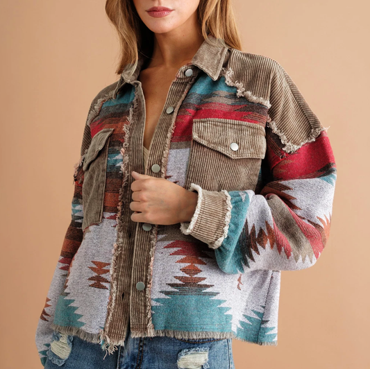 Aztec Ridge Corduroy Jacket