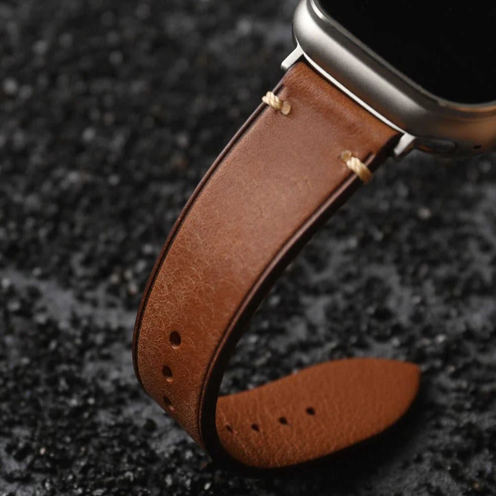 Classic Hide Apple Watch Band