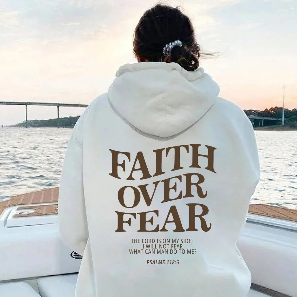 Faith Over Fear Comfort Hoodie