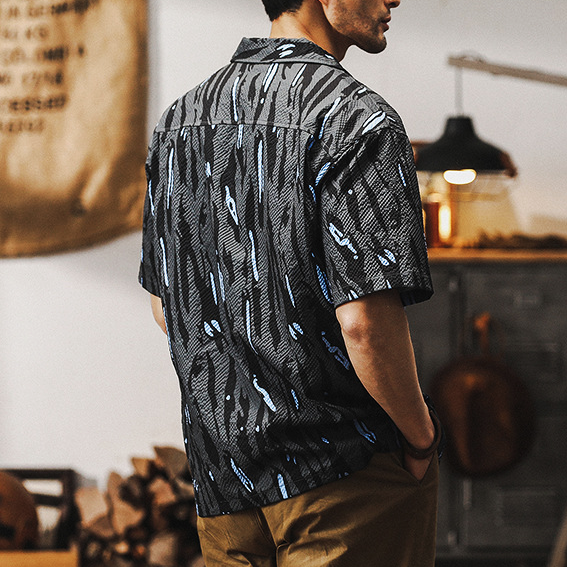 Safari Breeze Button-Up Shirt