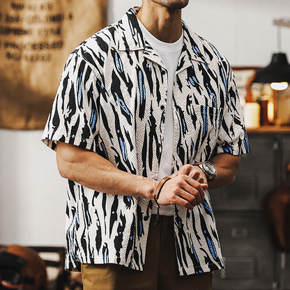 Safari Breeze Button-Up Shirt